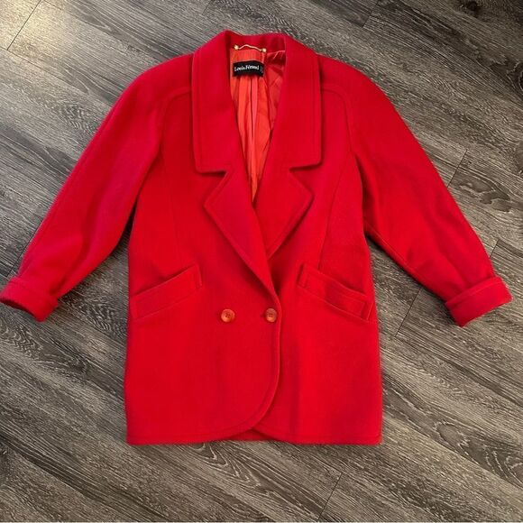 Louis Feraud vintage red jacket - Picture 9 of 12